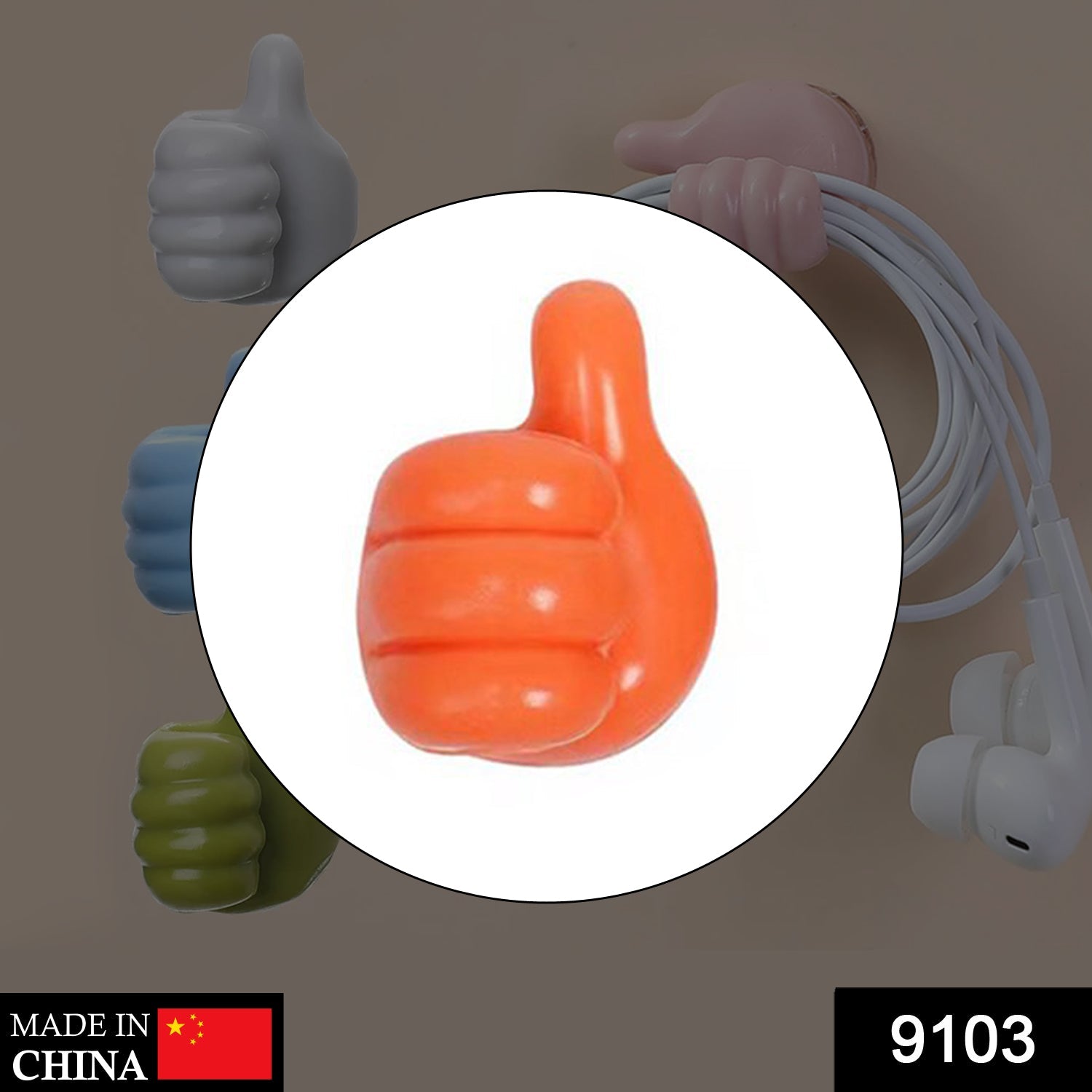 9103 Multifunctional Multi functional Hand Shape Wall Clip Hanger Keys Cable Holder DeoDap 9103 Multifunctional Multi functional Hand Shape Wall Clip Hanger Keys Cable Holder DeoDap